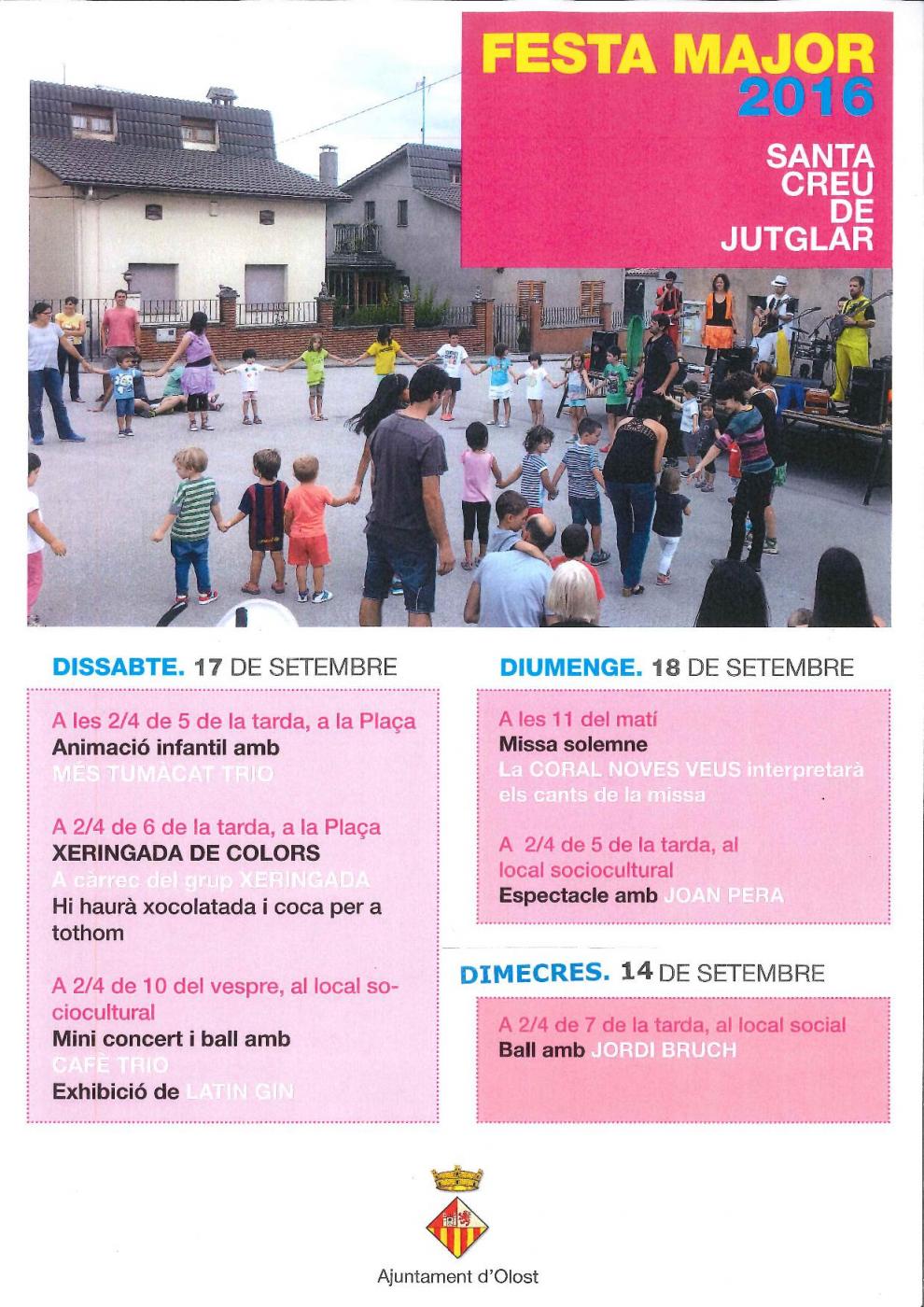 Tot a punt per la Festa Major de Santa Creu